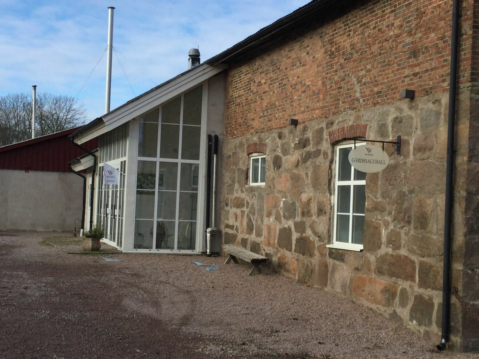 Wapnoe Gardshotell Halmstad Exterior photo